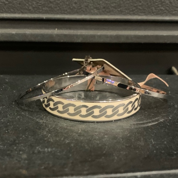 Juicy Couture Pam & Gela Red and Gold Bangle Bracelet Set Brand New - Picture 7 of 7